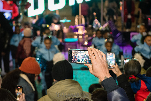 DID Christmas Tree Lighting - Dumbo Archway - NYC - 2024