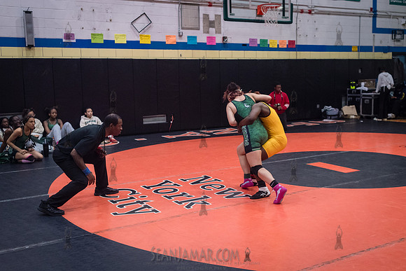 PSAL Girls Individual Championships - Harry S Truman HS - NYC -